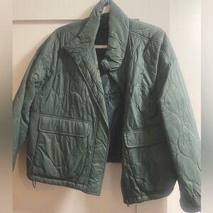 Old navy packable quilted jacket